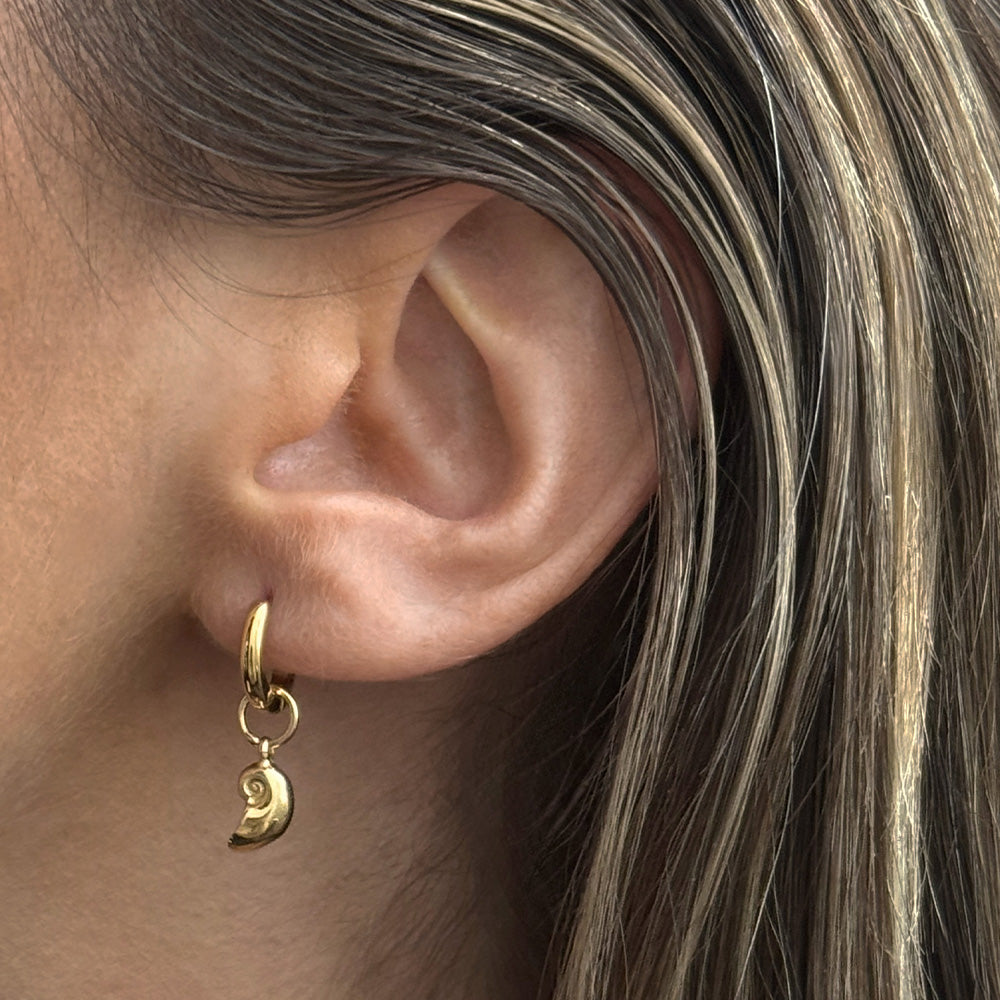 Nautilus Charm, Gold