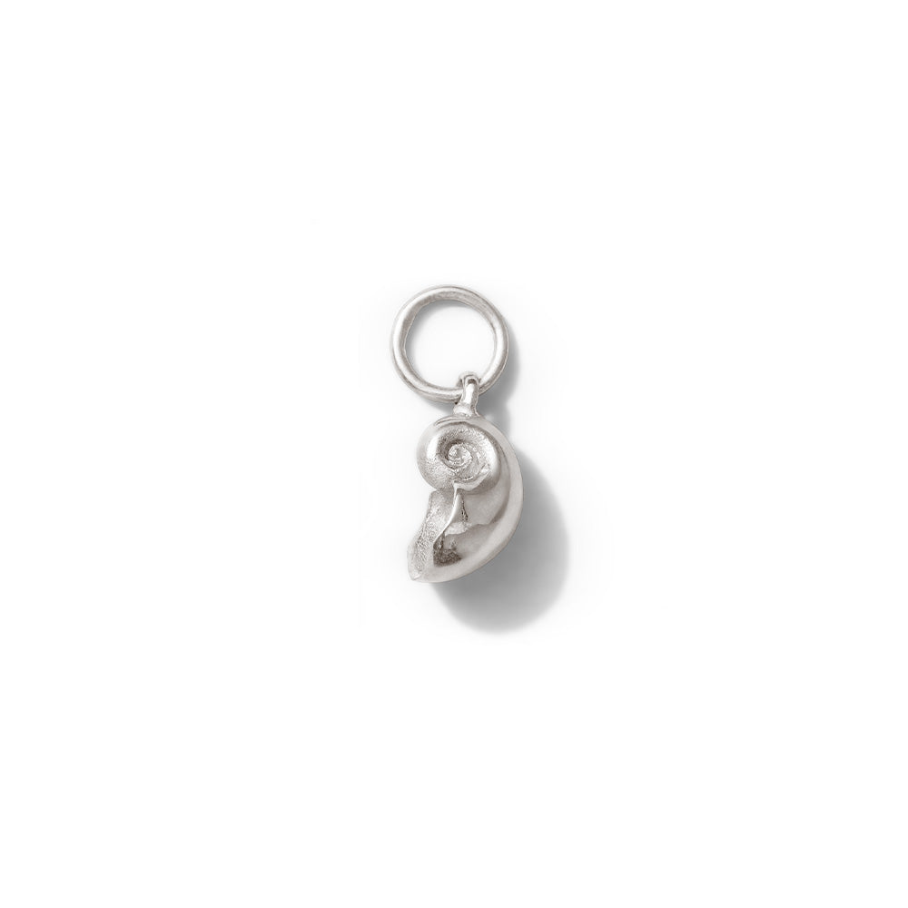 Nautilus Charm, Silver