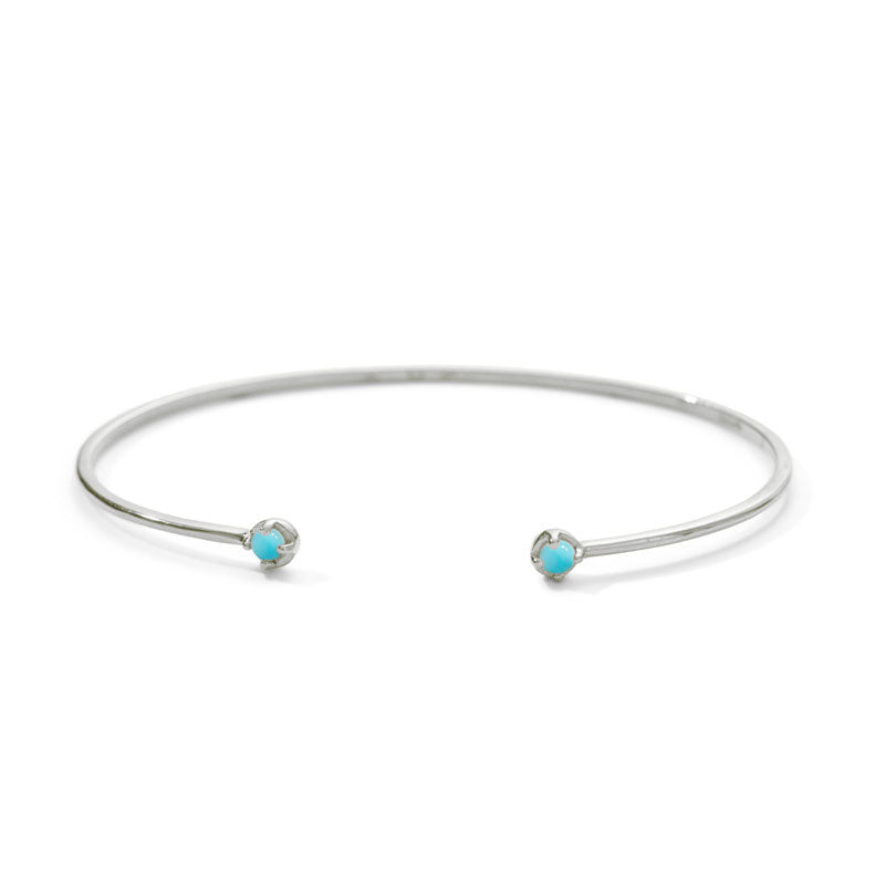 Winkie Cuff, Turquoise, Silver