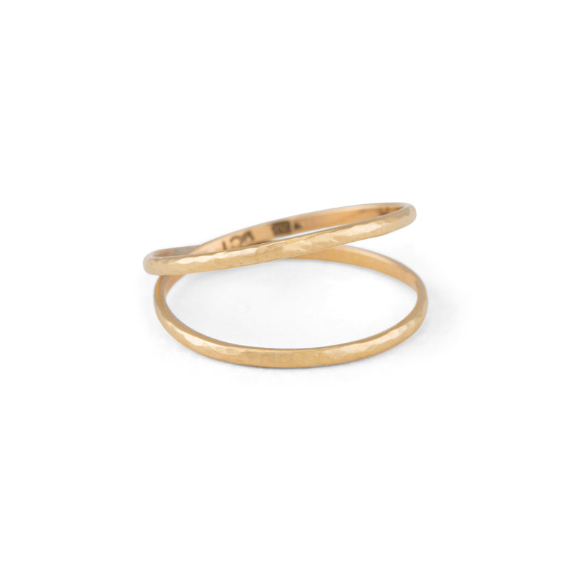 Dual Band, 9kt Yellow Gold