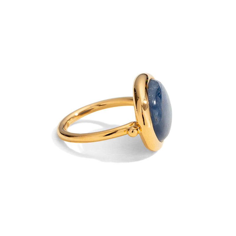Sirus Ring, Kyanite, Gold