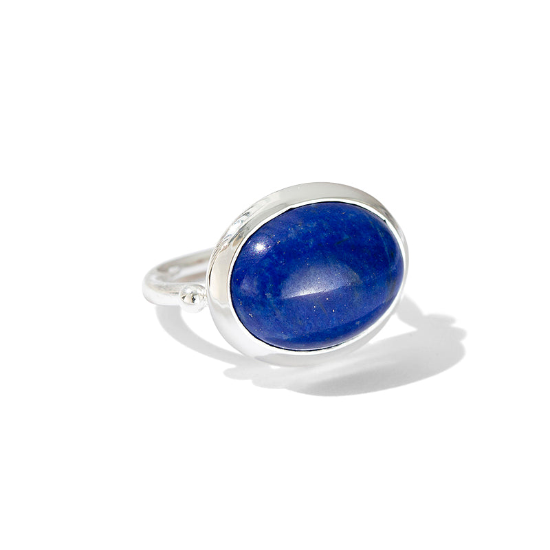 Sirus Ring, Lapis Lazuli, Silver