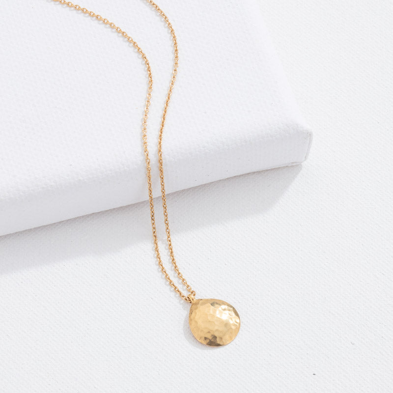 Dune Necklace, 9kt Yellow Gold