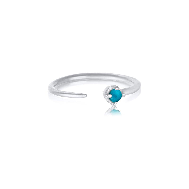 Winkie Ring, Turquoise, Silver